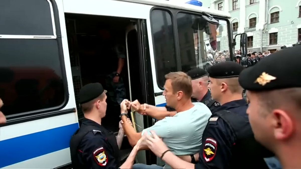 Solidarität mit Golunow: Mehr als 400 Festnahmen in Moskau