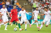 مباراة جمعت منتخب البرتغال ضد إيران في كأس العالم 2018