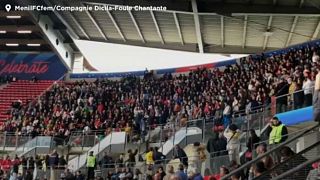 Choir belts out powerful rendition of French feminist anthem at Sweden-Chile game