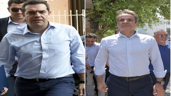 Στη μάχη των εκλογών Τσίπρας και Μητσοτάκης Στη μάχη των εκλογών Τσίπρας και Μητσοτάκης