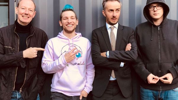 Rezo (26) bei Böhmermann Rezo (26) bei Böhmermann