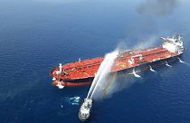 EEUU muestra un vídeo para probar la responsabilidad de Irán en el ataque a dos petroleros