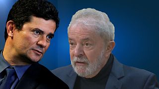 Sergio Moro et Lula Da Silva