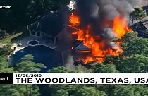 Emberek égtek meg a texasi tűzben