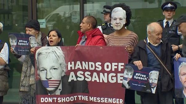 El juicio de extradición de Assange a EEUU será en febrero El juicio de extradición de Assange a EEUU será en febrero