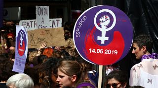 Women's strike in Lausanne