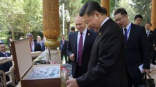 یک جعبه بستنی هدیه پوتین به رئیس جمهوری چین به‌مناسبت تولدش
