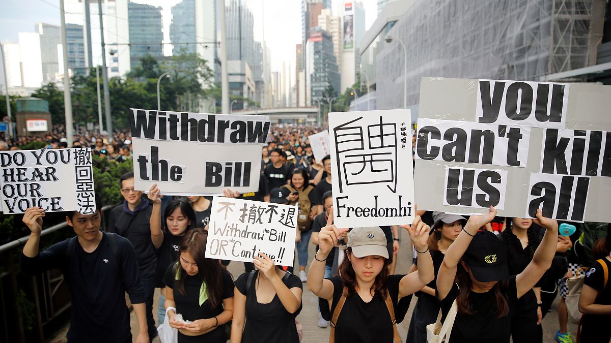 Nueva marcha masiva en Hong Kong en contra de sus autoridades
