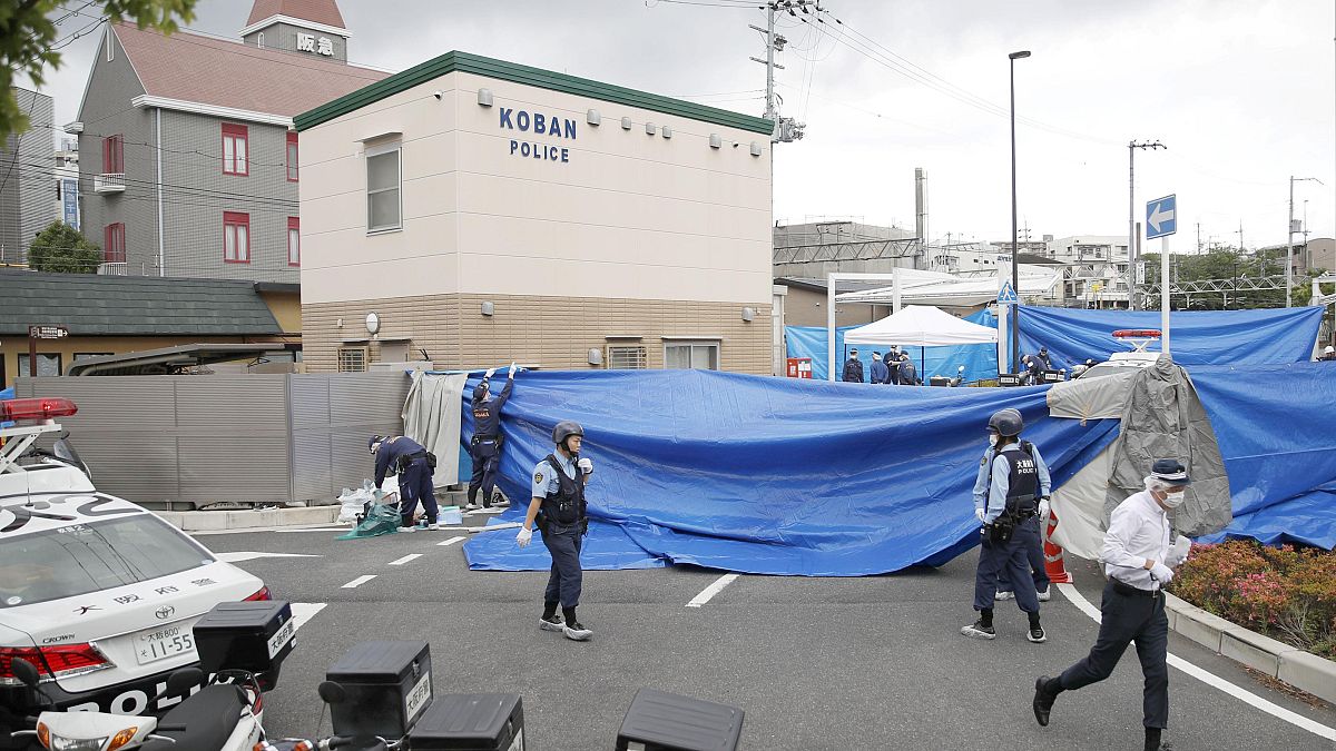 تعرض ضابط شرطة للطعن في غرب اليابان والأسباب لا تزال مجهولة 
