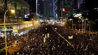 Hongkong történetének legnagyobb tüntetésén követelték a kiadatási törvény visszavonását