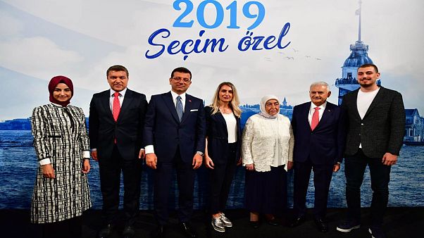 Ekrem İmamoğlu ve Binali Yıldırım Ekrem İmamoğlu ve Binali Yıldırım