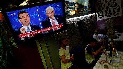 Istanbul's mayoral candidates battle it out in rare TV debate