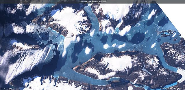 Inglefield Gulf in 2019