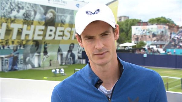Andy Murray feiert Comeback in Queens Andy Murray feiert Comeback in Queens