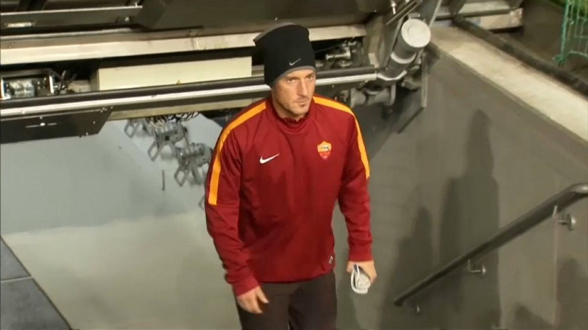 Storico addio di Francesco Totti alla Roma