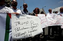 Filistinliler Trump'ın barış planına karşı