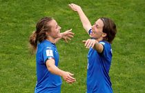 Italy ease into the knockout stages after thrashing Jamaica 5-0