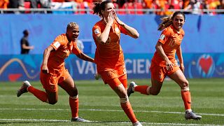 The Netherlands beat Cameroon beat 3-1 securing their place in the knockout stages