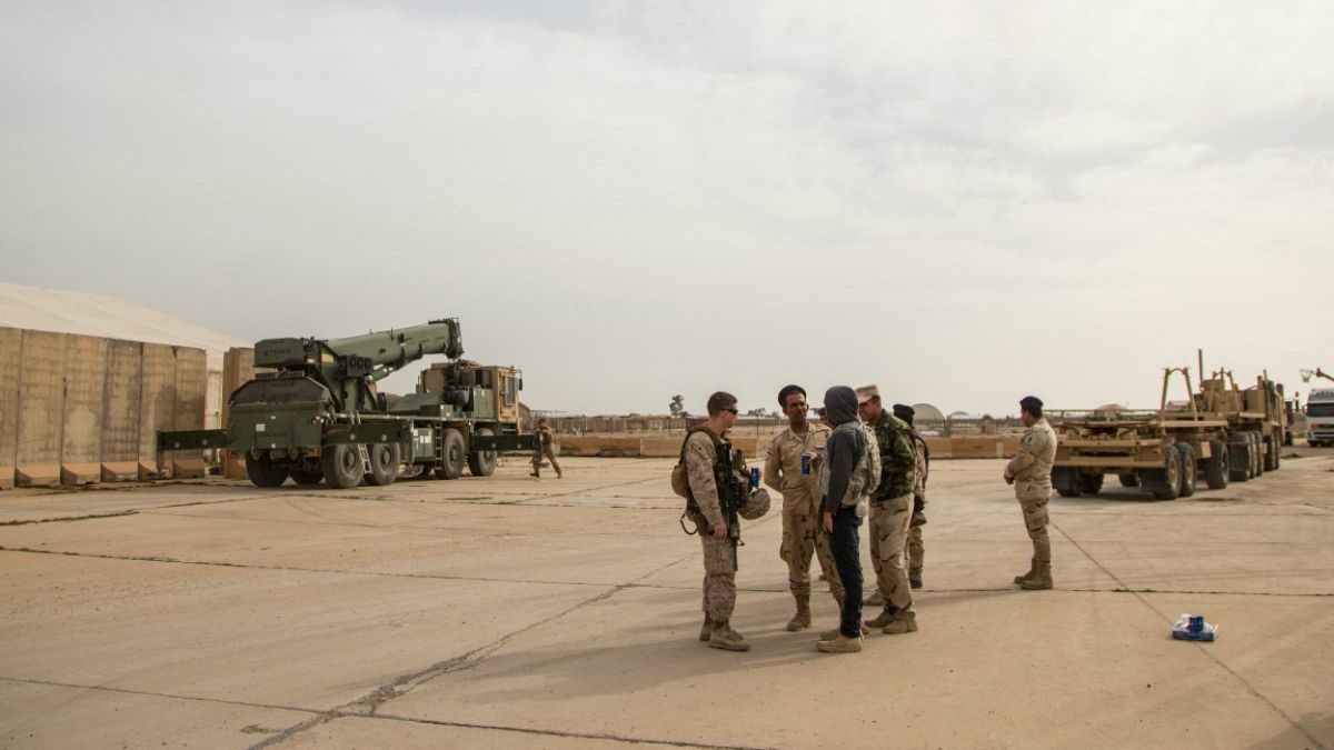 اصابت راکت به پایگاه نظامیان آمریکایی در بغداد