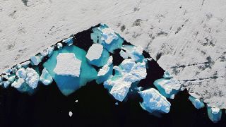 آژانس هوایی اروپا: بخش‌های بزرگی از یخچال‌های طبیعی گرینلند آب می‌شوند
