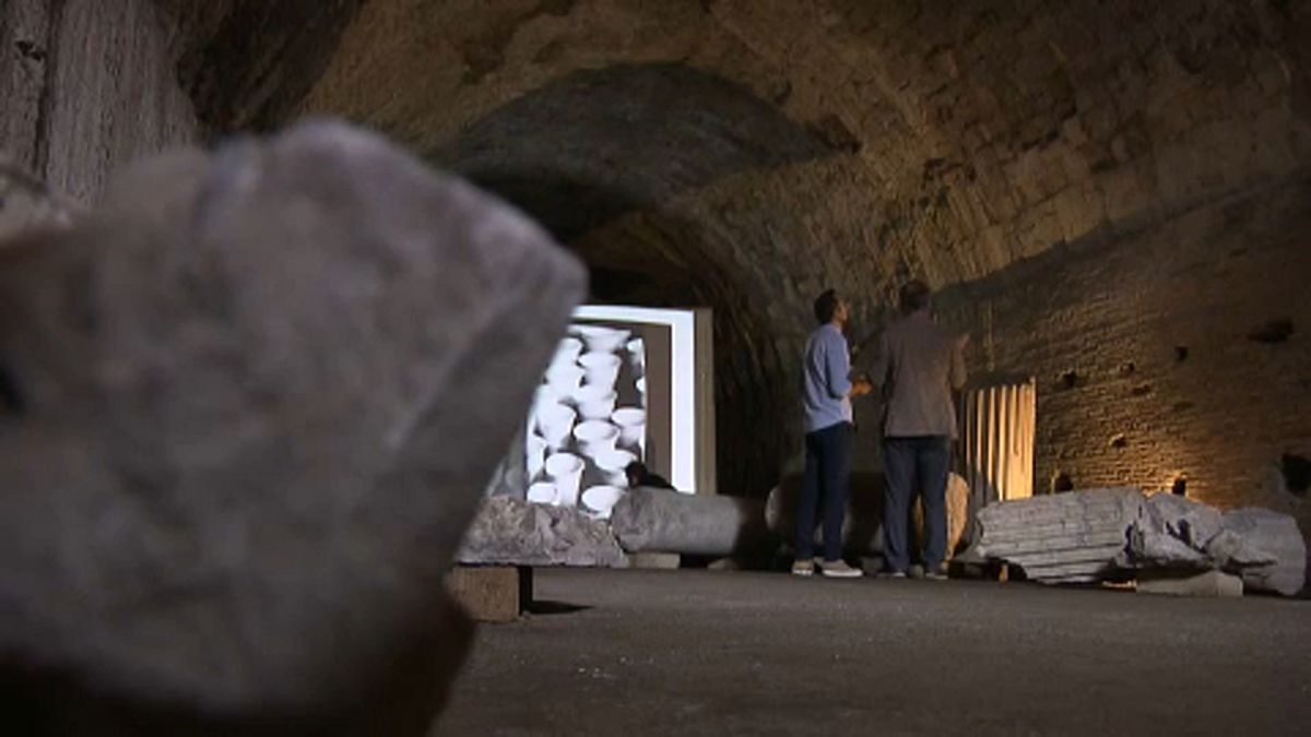Látogatható Caracalla termáinak alagútrendszere