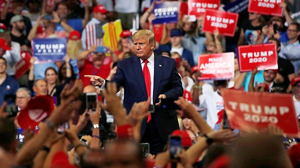 Trump 2020 ABD başkanlık yarışı için seçim kampanyasını resmen başlattı Trump 2020 ABD başkanlık yarışı için seçim kampanyasını resmen başlattı