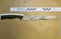 هذه السكين كانت استخدمت في مهاجمة عناصر شرطة في لندن