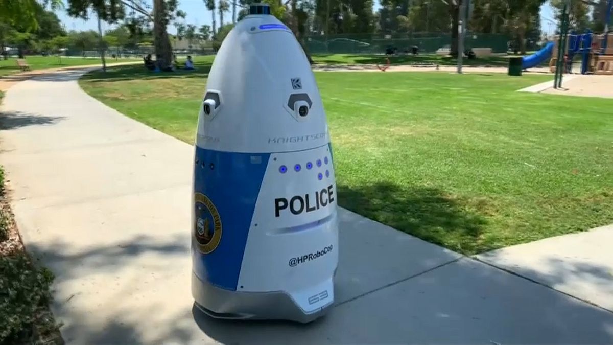 "HP Robocop", nouvelle recrue de la police de Huntington Park