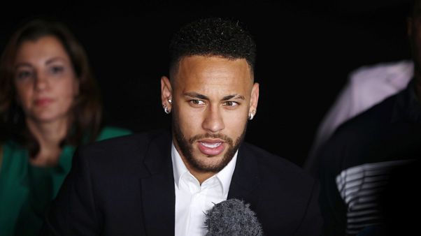 نيمار مهاجم باريس سان جيرمان في ساو باولو بالبرازيل يوم 13 يونيو حزيران 2019 نيمار مهاجم باريس سان جيرمان في ساو باولو بالبرازيل يوم 13 يونيو حزيران 2019