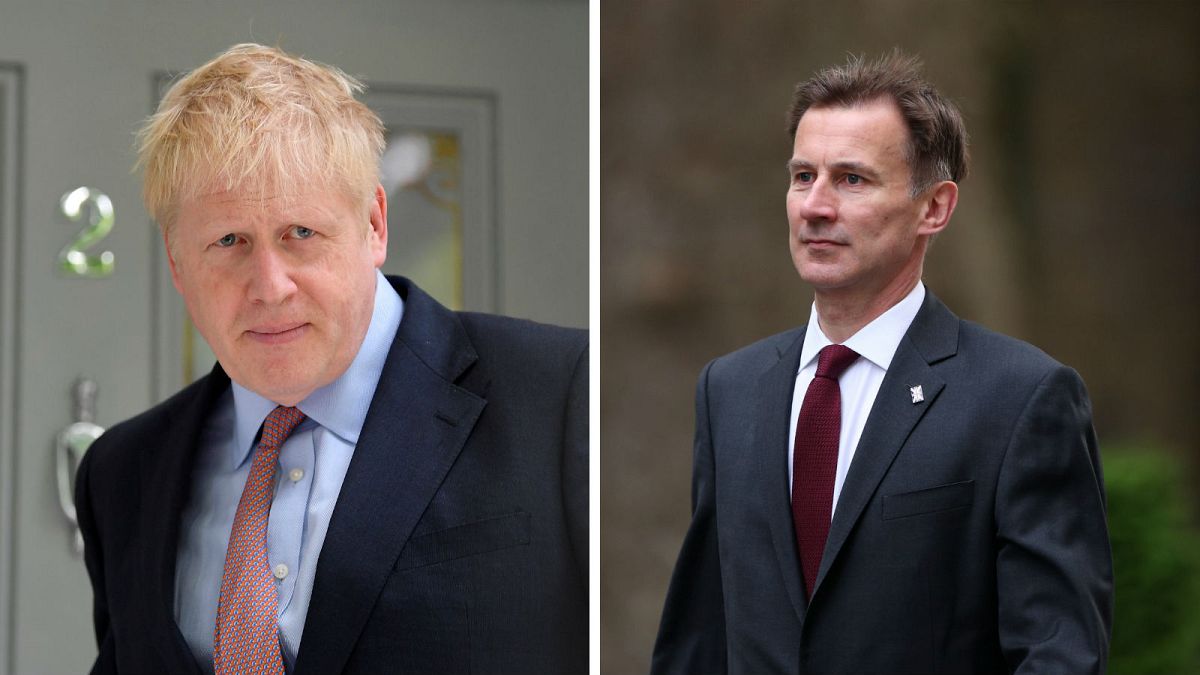 Johnson and Hunt to go head-to-head in Conservative leadership contest