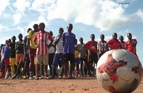 Top Italian football club train refugees and local youth in Uganda to 'promote sports and peace'