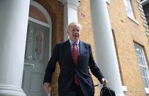 Boris Johnson a caminho de Downing Street