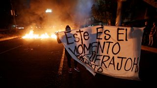 Honduras vive una noche de manifestaciones violentas en varias ciudades