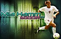 Capture d'écran du jeu Mia Hamm soccer sur Nintendo 64 en 2000