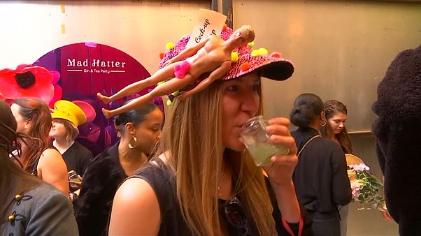 The Mad Hatter Gin Tea Party Lands In Hollywood Euronews