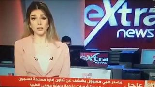 گاف گوینده تلویزیون مصر در اعلام خبر درگذشت محمد مرسی