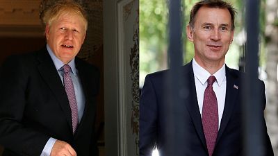 Boris Johnson e Jeremy Hunt