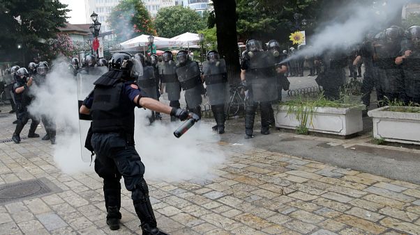 Αλβανία: Επεισόδια σε ομιλία του Έντι Ράμα Αλβανία: Επεισόδια σε ομιλία του Έντι Ράμα
