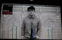 Criminalisation of humanitarian work in spotlight as images projected onto European Parliament