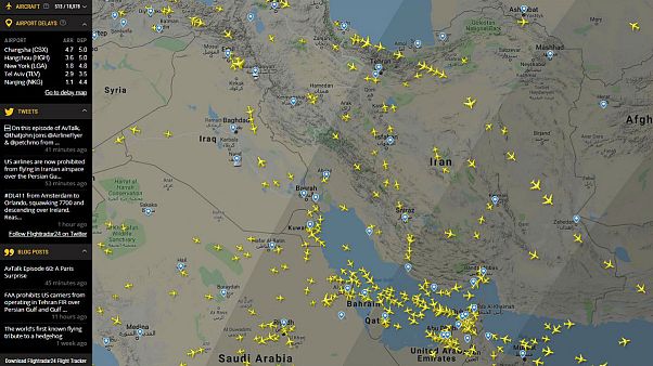 کدام شرکتهای هواپیمایی پرواز بر فراز تنگه هرمز را متوقف کردهاند؟ کدام شرکتهای هواپیمایی پرواز بر فراز تنگه هرمز را متوقف کردهاند؟