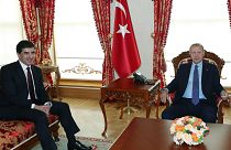 İKBY Başkanı Barzani Erdoğan'ın konuğu oldu