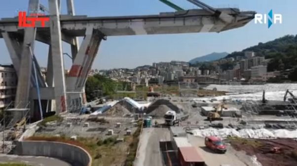 Στις 28 Ιουνίου ολοκληρώνεται η κατεδάφιση της γέφυρας Μοράντι Στις 28 Ιουνίου ολοκληρώνεται η κατεδάφιση της γέφυρας Μοράντι