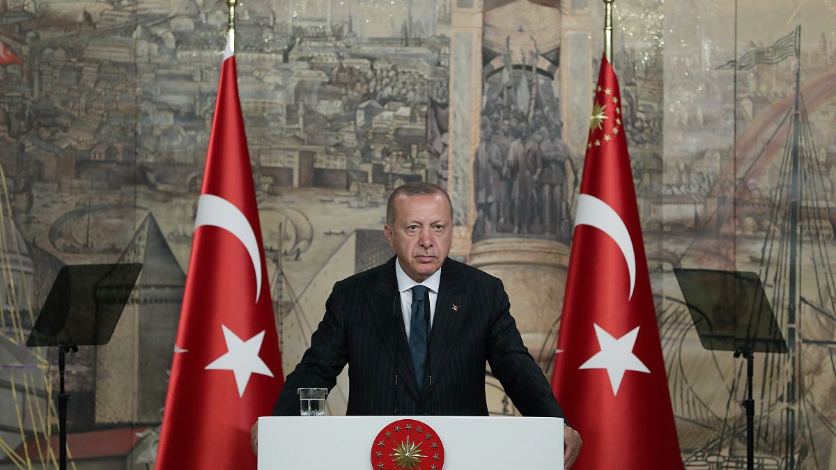 الرئيس التركي رجب طيب إردوغان