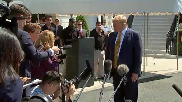 Trump confirma a imposição de mais sanções contra o Irão Trump confirma a imposição de mais sanções contra o Irão