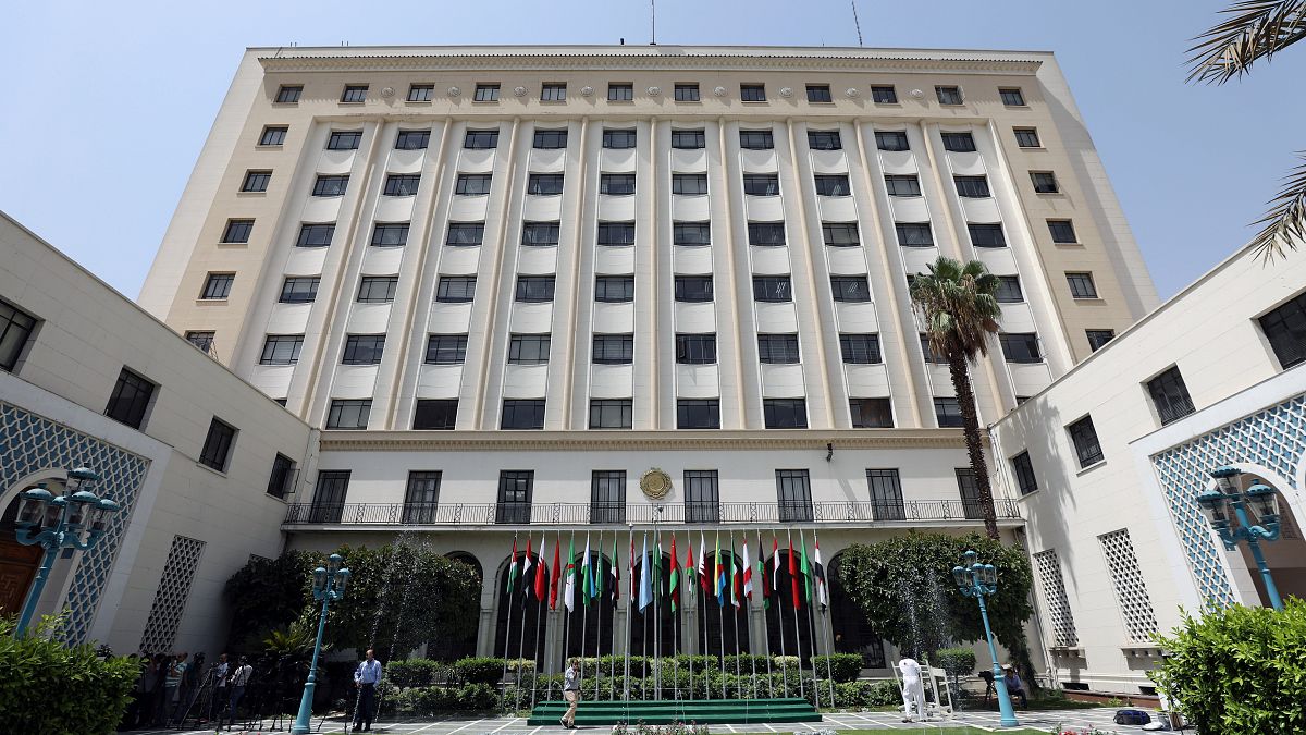 مقر جامعة الدول العربية بالقاهرة 
