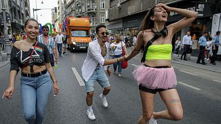 Thousands march in Romanian capital's pride parade