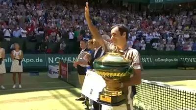 Federer tornagyőzelemmel melegített Wimbledonra