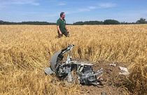 В Германии столкнулись истребители