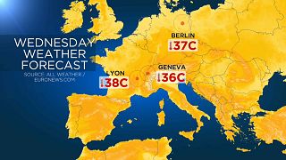 Temperatures expected to break all-time highs for June in coming days across Europe