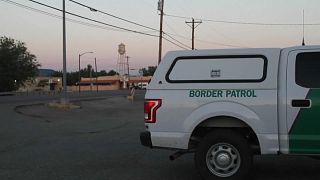 Fahrzeug des US-Grenzschutz in Clint/Texas